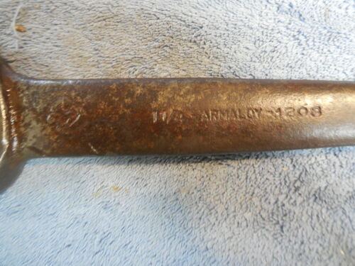 Vintage ARMSTRONG Large Iron Worker Spud Wrench 1 1/4" 18" Long - Picture 2 of 6