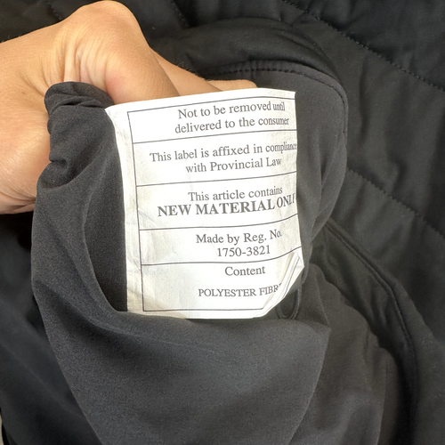 Movimiento dinámico acolchado negro Lululemon para mujer 6 Primaloft 1/2 cremallera - Imagen 12 de 12