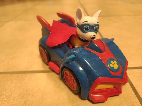 Paw Patrol Figur plus Fahrzeug Apollo