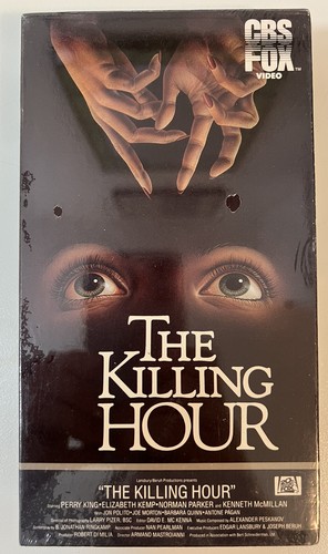 The Killing Hour (1984) VHS CBS Fox Sealed Watermarks Horror Aka The Clairvoyant - Bild 1 von 5