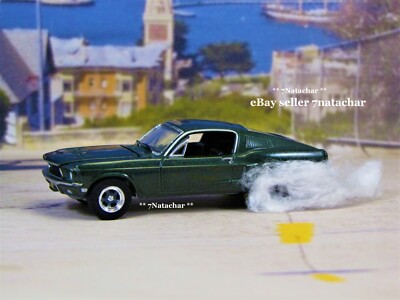 ミニカー 1968 FORD MUSTANG GT BULLITT 1968 Ford Mustang GT Fastback Green (Steve McQueen) 