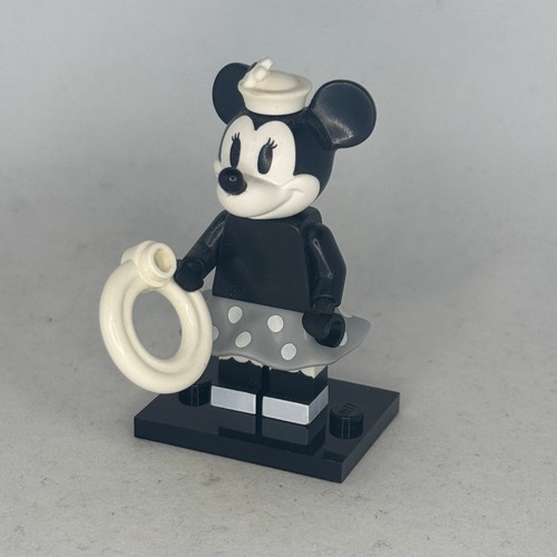 Vintage Minnie minifigure LEGO Collectible Minifigure CMF Disney Series 2 - Picture 1 of 3