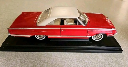 1964 ROAD SIGNATURE 1:18 SCALE RED & WHITE MERCURY MERAUDER USED *NICE* - Picture 11 of 15