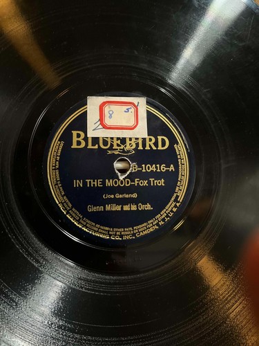 78 rpm Glenn Miller B-10416 IN THE MOOD in E-/EE- - Imagen 1 de 2
