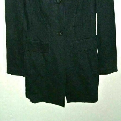 Chaqueta Larga Cabi LIDO Azul Marino 5093 Talla S Pequeña Botón Frontal Ponte Gabardina - Imagen 4 de 9