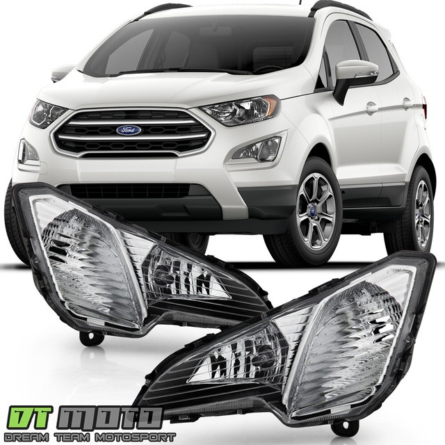 2pcs Bumper Fog Lights for Ford Ecosport 2018 2019 2020 Driving Lamps