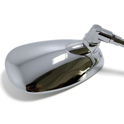 For Suzuki Intruder Volusia VL800 VS1400GLP Motorcycle Rear View Side Mirrors US - Picture 22 of 23