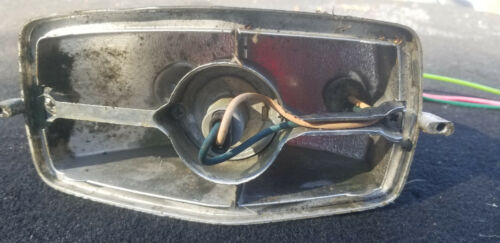 1962 Cadillac Rear Tail Light Housing Insert w/ attached wires. RH Used. Ad# 929 - Bild 3 von 12