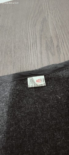 Vintage Overall Dress Women's Grey Maxi - Picture 5 of 8