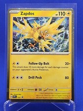 Zapdos Promo SVP En 157 Pokémon Scarlet & Violet - Surging Sparks Cosmos Holo