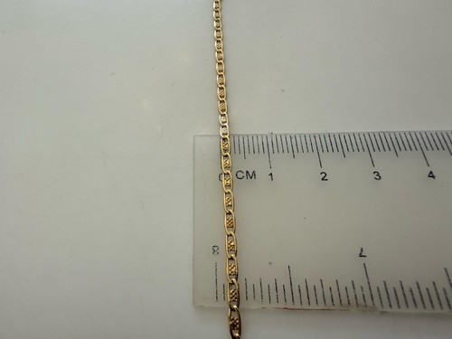COLLANA In ORO GIALLO 18 Karati 750% Uomo Donna Unisex COLLIER Catena Girocollo - Foto 6 di 10