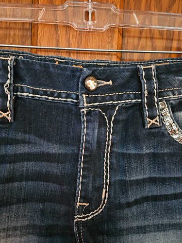Rock Revival Ellis jean short Sz 30 - Picture 4 of 12