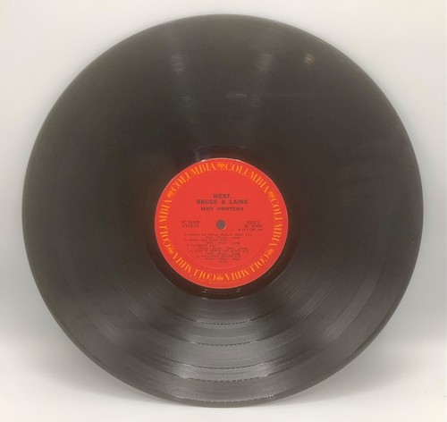West, Bruce & Laing-Why Dontcha-1972 12" 33rpm Vinyl Record LP - Picture 6 of 6