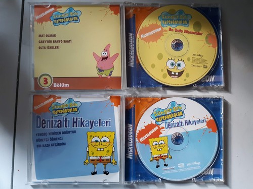RARE Lot of 2 - SpongeBob SquarePants VCDs - Sea Stories & Tales From The Deep - Bild 3 von 3
