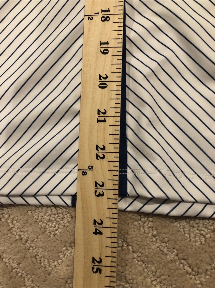 LADY Hagen - sz S- Red White Blue - Sleeveless Polo TANK TOP - Imagem 4 de 4