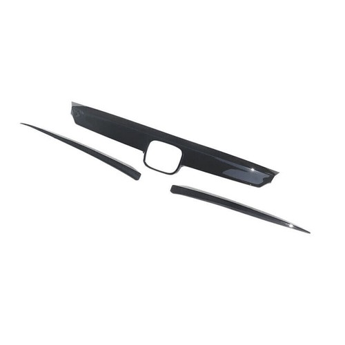 For Honda Accord 2021 2022 Grill Garnish Molding Trim&Eyelid Cover Gloss Black . - Picture 4 of 10