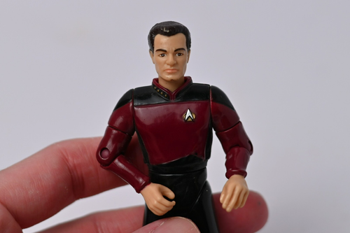 1993 Playmates Star Trek TNG - Q Figure Only - Picture 3 of 5