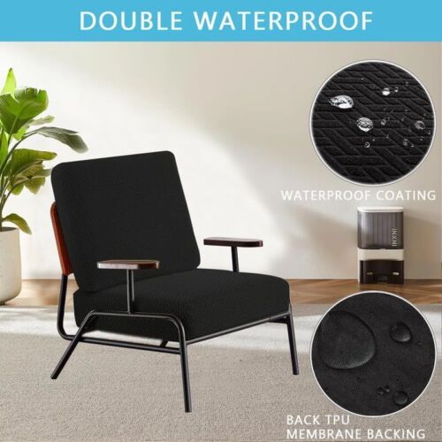2-6PCS Waterproof Patio Stretch Sofa Cushion Covers Outdoor Chair Cushion Covers - Picture 67 of 88