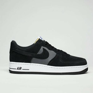 Details zu Nike Schwarz \u0026 Grau Air Force 1 07 Lv8 Turnschuhe