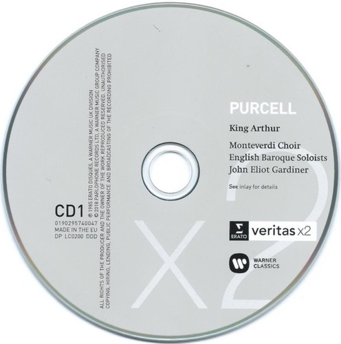 Henry Purcell - King Arthur CD (2018) Audio Quality Guaranteed Amazing Value - Imagen 3 de 10