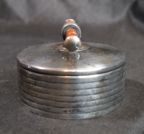 Christofle Laquer Silver Talisman Box - Picture 5 of 12