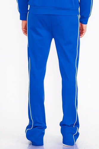 Mens Flare Stacked Track Pants Regular Fit USA S-2XL - Picture 23 of 26