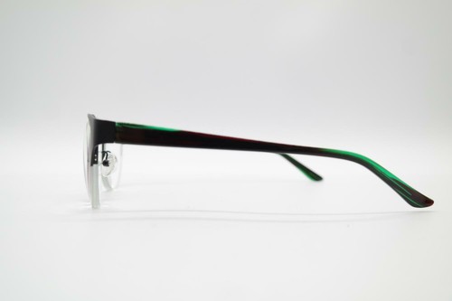 Eyes and More Rochelle 163 Schwarz Grün Halbrand Brille Brillengestell Neu - Picture 2 of 6