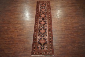 Antique-3X14-Sarab-Runner-1930-039-s-Hand-Knotted-Wool-Area-Rug-Carpet-3-6-x-13-11