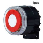 High Decibel Alarm Indoor Siren 12VDC 49*50mm Plastic For Office Buildings