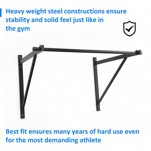 Wandmontage Schwerlast Kinn Klimmzug Bar Fitnessstudio Training Fitness Pro Mount - Bild 8 von 24