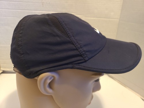 Nike Light Weight Black Dri-Fit Running Hat Cap Swoosh kids 4-7 years - Picture 5 of 11