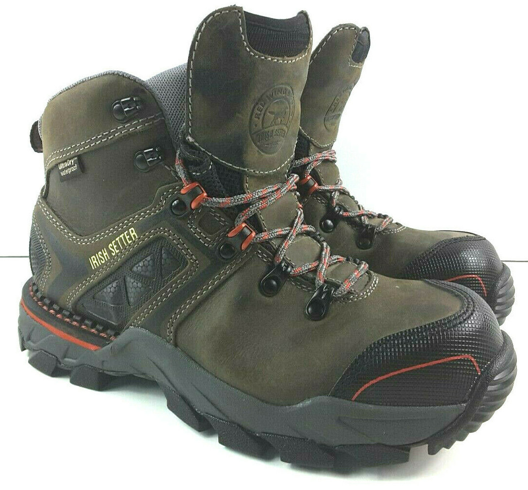 Irish Setter rojo Wing zapatos 83214 Crosby Impermeable botas de trabajo para mujer Talla 7.5 Irish de Setter rojo Wing zapatos 83214 Crosby Impermeable botas de Irish trabajo para mujer Talla 7.5 d0371c