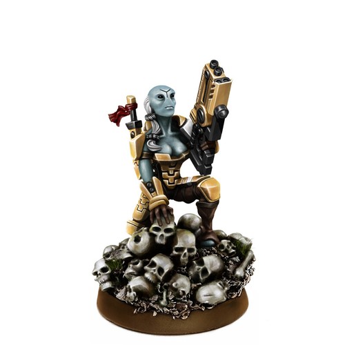Wargames Exclusive - GREATER GOOD HERO KAISLA THE GAMER New - Picture 1 of 7