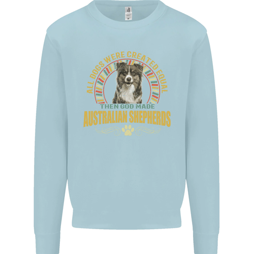 An Australian Shepherd Dog Kids Sweatshirt Jumper - Picture 45 of 96
