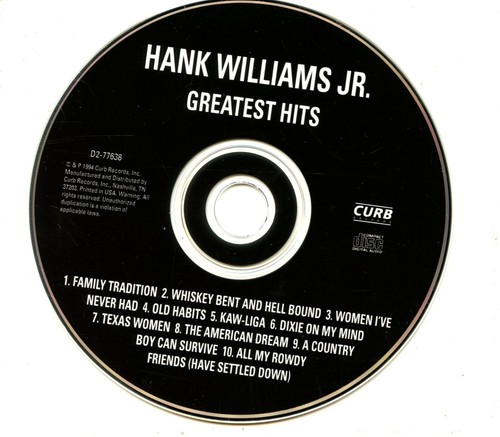 Hank Williams Jr. - Greatest Hits - Picture 3 of 3