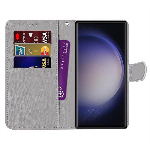 Magnetic Leather Flip Card Wallet Case For Samsung Galaxy S25 S24 S23 S22 S21 - Picture 4 of 47