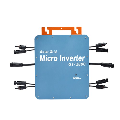 Solar Grid Micro Inverter MPPT Intelligent WiFi Control IP66 Remote APP Upgrade - Foto 1 di 12