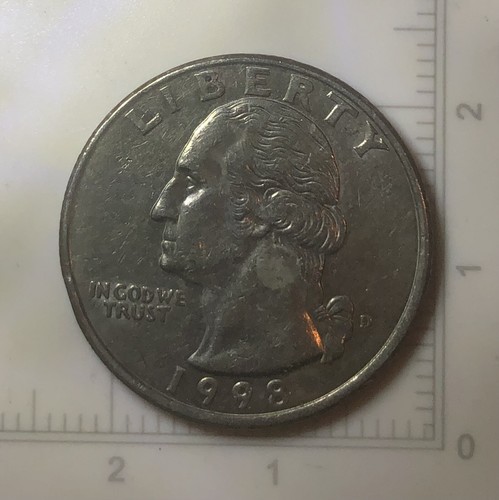 1998 D Washington Quarter Die Class “Spitting Eagle” Error