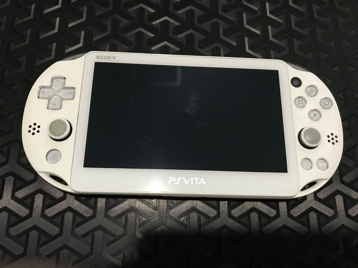 SONY PS Vita Starter Pack Console Only Gundam Breaker White