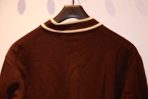 Vintage LUIPPOLD College Jacke m. Schurwolle dunkelbraun beige Gr. M / L *** RAR - Bild 8 von 10