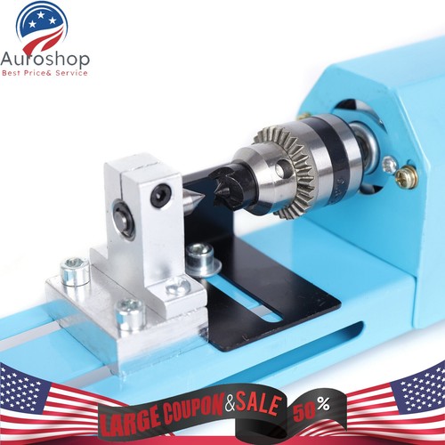 150W Mini Lathe Beads Polisher Wood Woodworking Cutting Tool Machine DIY USA - Picture 7 of 18