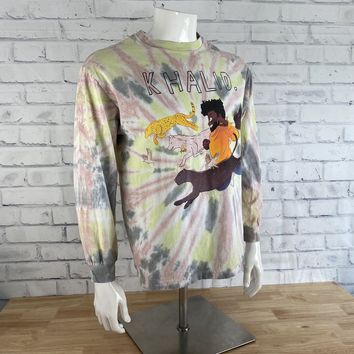 khalid tie dye shirt