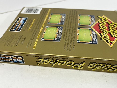 Side Pocket Nintendo NES Game Cartridge & Box Tested - Picture 11 of 20