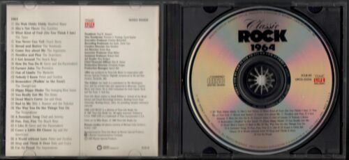 Time Life Classic Rock 1964 25 Tracks Audio CD Warner Special 1987 Free Shipping - Picture 3 of 3