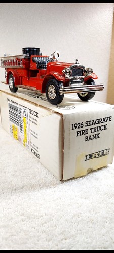 NEW Collectible Die Cast Toy Bank" 1926 SEAGRAVE FIRE TRUCK " Scale 1:30 - Picture 14 of 15