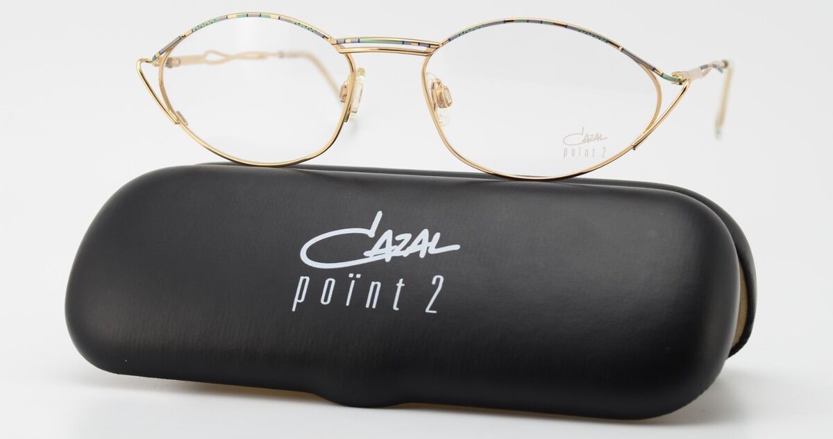 CAZAL Glasses Spectacles Point 2 Model 1145 Col. 778 53 17 135 Gold Optic eBay