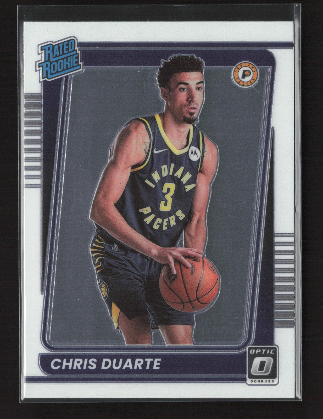 2021-22 Panini Donruss Optic Rated Rookie Chris Duarte RC #173 Indiana Pacers