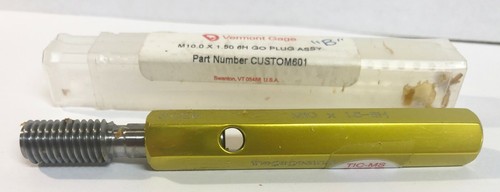Vermont Gage M10 x 1.5-6H Thread Gage  #11498 - Picture 6 of 10