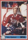 1990-91 7th Inning Sketch WHL - Allan Egeland #126
