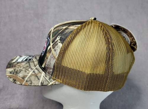 Realtree Max-5 Patch Ajustable SnapBack Camo Trucker Hat 100% Polyester - Picture 4 of 11